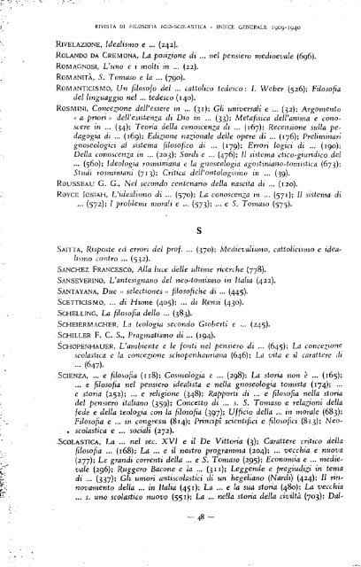 La filosofia di - Dipartimenti - Università Cattolica del Sacro Cuore