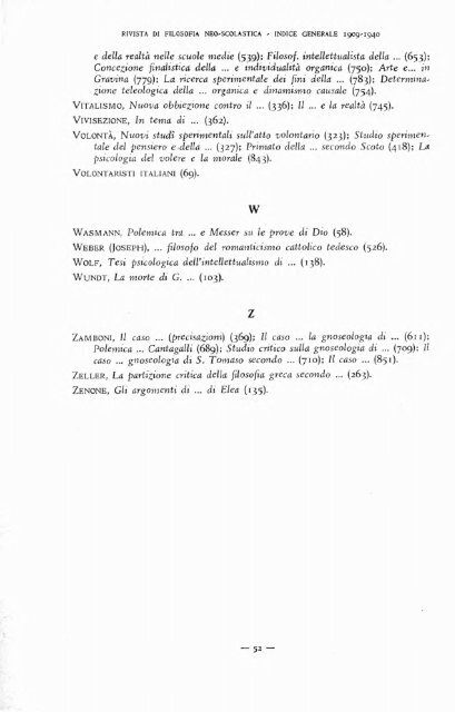 La filosofia di - Dipartimenti - Università Cattolica del Sacro Cuore