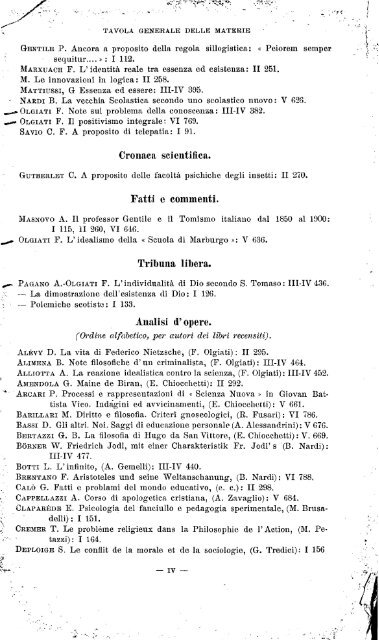 La filosofia di - Dipartimenti - Università Cattolica del Sacro Cuore