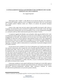 Articolo Angelo Esposito - Diritto & Civiltà - Dirittopenitenziario.it