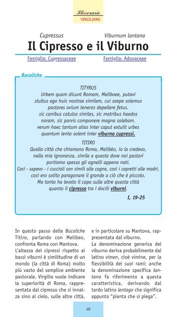 AA.VV. Itinerario Virgiliano - Ecomuseo e Agenda 21 Parabiago