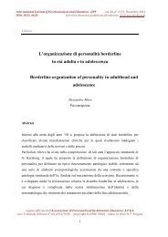 CAPITOLO 2 - International Journal of Psychoanalysis for Education