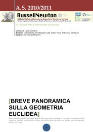 Breve panoramica sulla geometria euclidea - Russell Newton