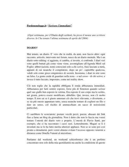 Lettera elio fatto quotidiano