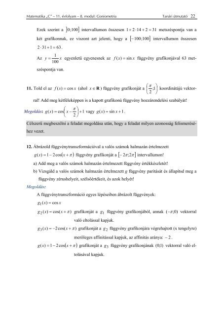 8. modul Goniometria - Sulinet