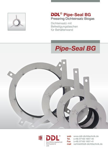 Pressring-Dichteinsatz Pipe-Seal BG - Ddl-dichttechnik.de