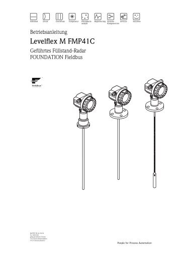 Levelflex M FMP41C - ACS-CONTROL-SYSTEM GmbH