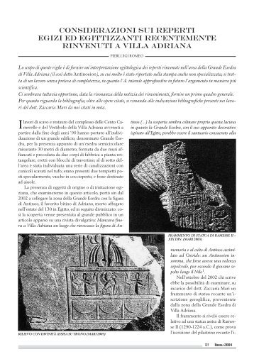 2004 annali n° 5 - Associazione Nomentana di Storia e Archeologia ...