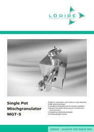 Single Pot Mischgranulator MGT-S - Gebrüder Lödige ...