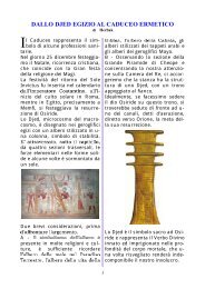 DALLO DJED EGIZIO AL CADUCEO ERMETICO - Sophia Arcanorum