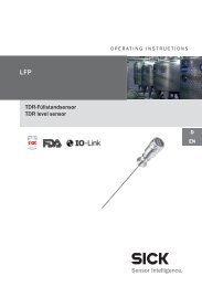 TDR-Füllstandsensor TDR level sensor