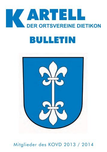 Hier können Sie das aktuelle Bulletin direkt als PDF anschauen