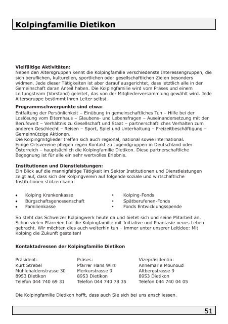 Hier können Sie das aktuelle Bulletin direkt als PDF anschauen