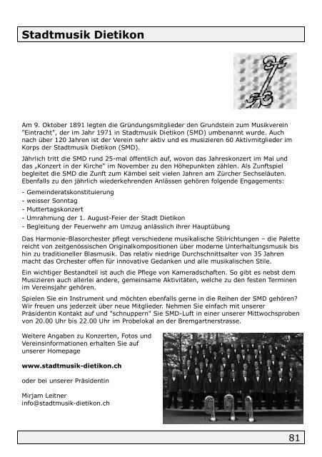 Hier können Sie das aktuelle Bulletin direkt als PDF anschauen