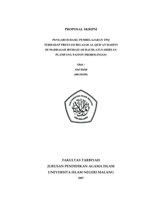 48+ Contoh Judul Skripsi Pai Kualitatif Beserta Rumusan Masalah yang baik dan benar