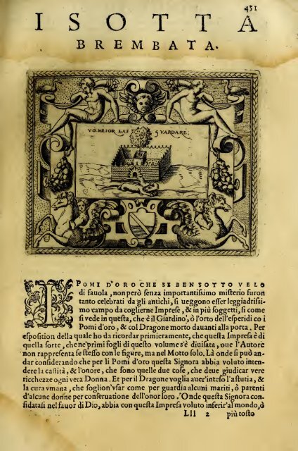 Le imprese illustri del S.or Ieronimo Ruscelli.