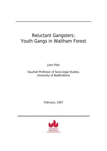 Reluctant Gangsters - London Borough of Hillingdon