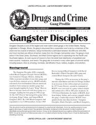 Drugs and Crime Gang Profile - Cryptome