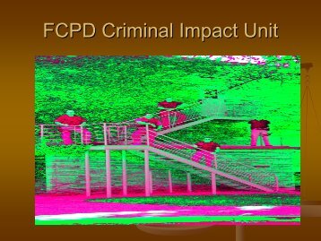 FCPD Criminal Impact Unit