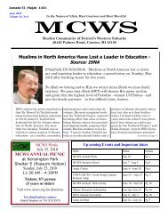 UploadedFiles/newsLetter/June 2010.pdf - MCWS