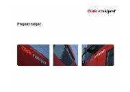 Projekt railjet - Regionale Schienen