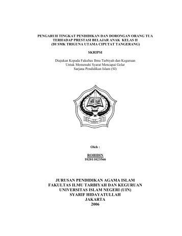 Contoh Proposal Skripsi Pai Tarbiyah Pdf - Сайт quefalinno!