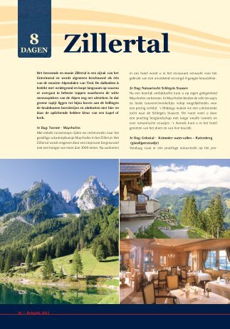 8 dgn Zillertal - Ter Beek Reizen