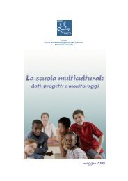 La scuola multiculturale - Ufficio Scolastico Regionale per il Veneto