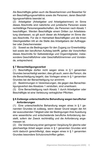 AUSHANGPFLICHTIGE ARBEITSSCHUTZGESETZE - Beuth Verlag