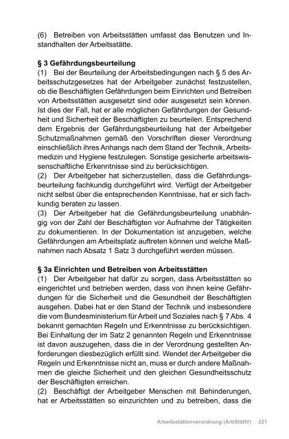 AUSHANGPFLICHTIGE ARBEITSSCHUTZGESETZE - Beuth Verlag