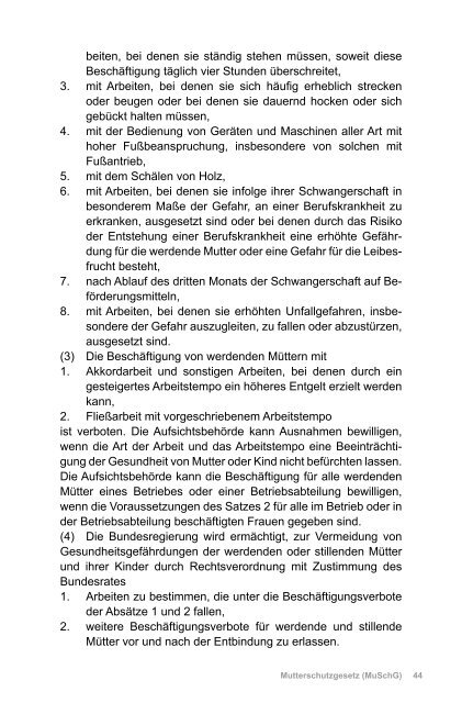 AUSHANGPFLICHTIGE ARBEITSSCHUTZGESETZE - Beuth Verlag