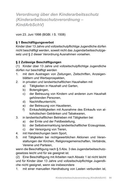 AUSHANGPFLICHTIGE ARBEITSSCHUTZGESETZE - Beuth Verlag