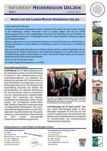 Infobrief Sommer 2011 - Stadt Uelzen