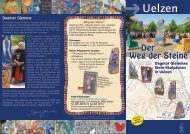 Weg der Steine. Prospekt (pdf 1,98 MB - Stadt Uelzen