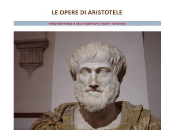 le opere di aristotele - Isisghilarza.It