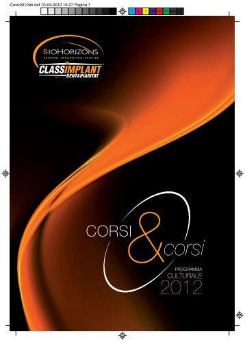 Corsi2012a5 def - Classimplant srl