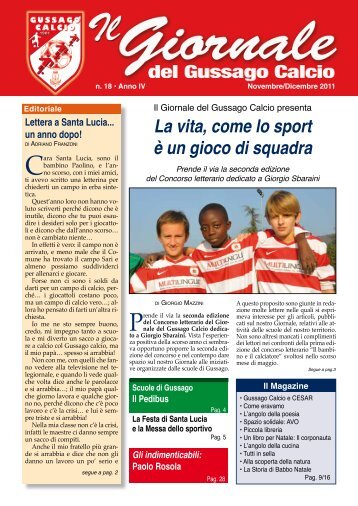 GIORNALE n. 18 - gussago calcio
