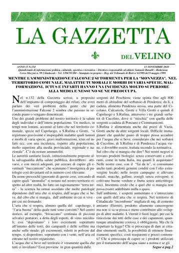 GAZZETTA 13410.pub - La Gazzetta Del Velino