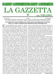 La Gazzetta Del Velino