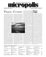 Piazze d’estate