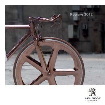 Rowery 2012 - Peugeot