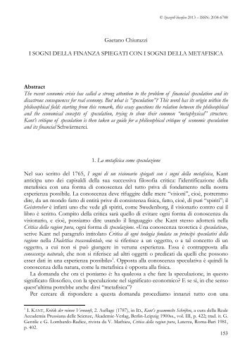To read more, download the essay in Italian as .pdf - Spazio filosofico