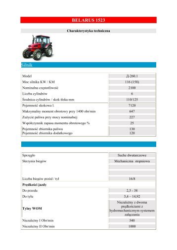 BELARUS 1523 Silnik - mtz-verde.pl