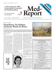 Med- Report - AWA - Austrian Wound Association