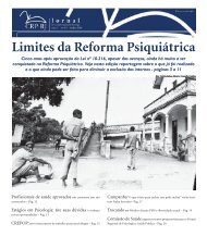 Limites da Reforma Psiquiátrica - CRP-RJ