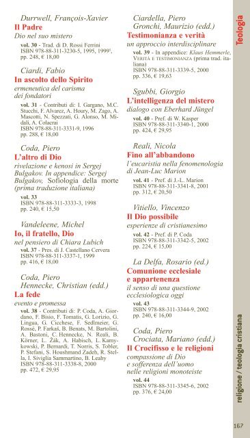 2012CATALOGO - Città Nuova Editrice