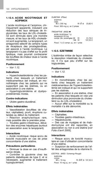 REPERTOIRE COMMENTE DES MEDICAMENTS 2011 - CBIP