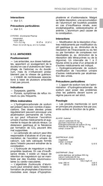 REPERTOIRE COMMENTE DES MEDICAMENTS 2011 - CBIP