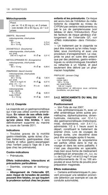 REPERTOIRE COMMENTE DES MEDICAMENTS 2011 - CBIP