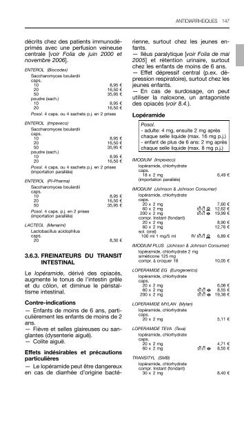 REPERTOIRE COMMENTE DES MEDICAMENTS 2011 - CBIP